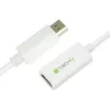 Techly DisplayPort 1.2 kištukas / HDMI lizdas adapteris 15 cm baltas IADAP DP-HDMIF2