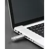 Hama C-Laeta USB atmintinė 256 GB USB Type-A / USB Type-C 3.2 Gen 1 (3.1 Gen 1) Sidabrinė