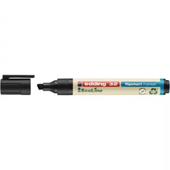 Marker Edding EcoLine 32 Kaltinis antgalis Juodas