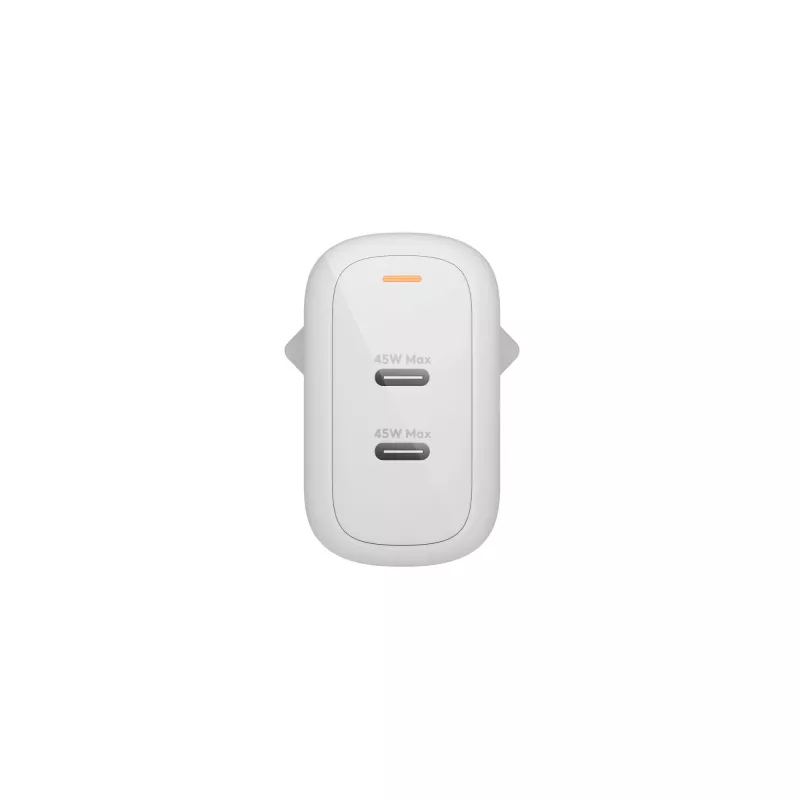 dbramante1928 re-charge Pro - EU sieninis įkroviklis 2x USB-C 45W - W