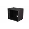 Equip Eco Mount 19' spinta, 09U, 540X400MM, RAL9005 juoda