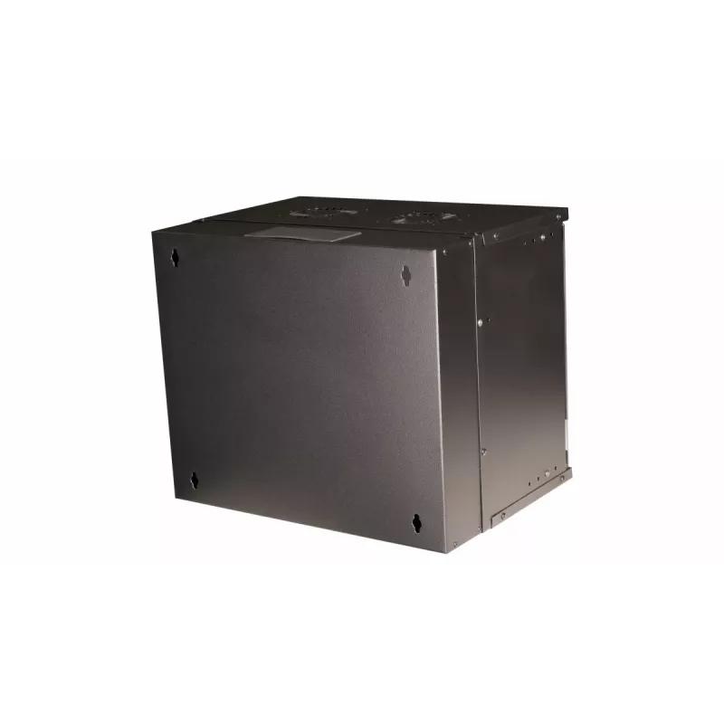 Equip Eco Mount 19' spinta, 09U, 540X400MM, RAL9005 juoda