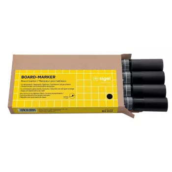 Marker Sigel BA012 4 vnt. Juoda