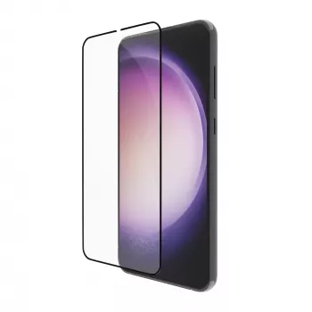 dbramante1928 eco-shield - Galaxy S23 - Juoda edge Grūdinto stiklo ekrano apsauga
