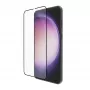 dbramante1928 eco-shield - Galaxy S23 - Juoda edge Grūdinto stiklo ekrano apsauga