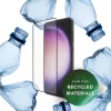 dbramante1928 eco-shield - Galaxy S23 - Juoda edge Grūdinto stiklo ekrano apsauga