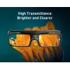 DANGBEI aktyvūs stereoskopiniai 3D akiniai, Micro-USB, juodi