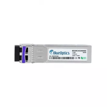 Šviesolaidinis SFP siųstuvas-imtuvas BlueOptics BTI-SFP-GBDC40L-DD-49/31S-BO — 1250 Mbit/s, cSFP, metalinis korpusas, sidabrinis