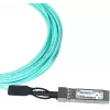 Šviesolaidinis AOC kabelis BlueOptics SFP28-AOC-25M-PS-BO — 25 m, SFP28 kištukas–kištukas, akvamarino spalvos
