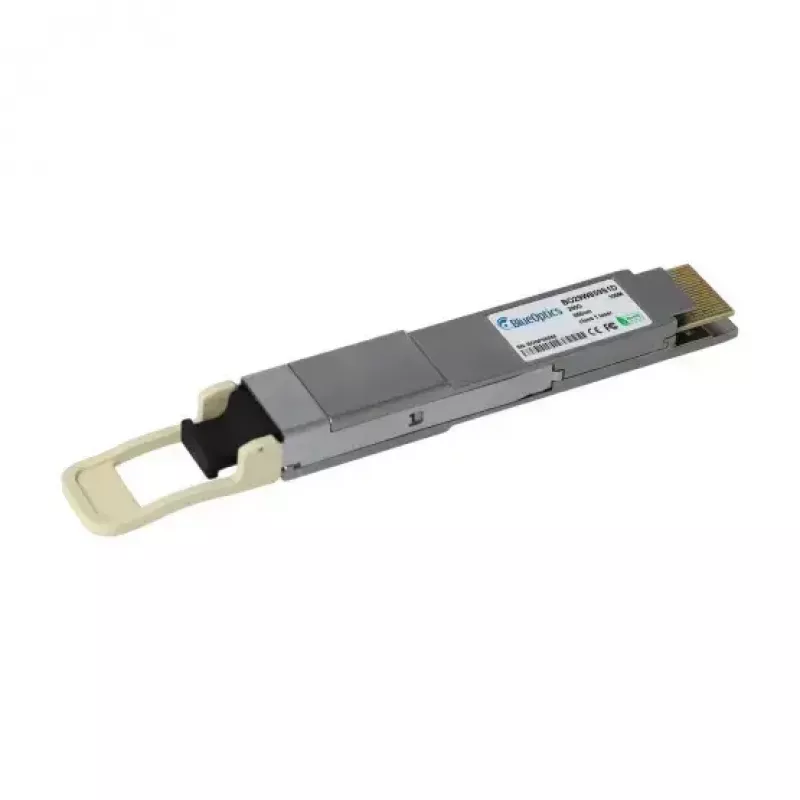 Tinklo siųstuvo-imtuvo modulis BlueOptics QDD-2X100-SR4-S-BO QSFP-DD 200 000 Mbit/s 850 nm 100 m sidabrinis