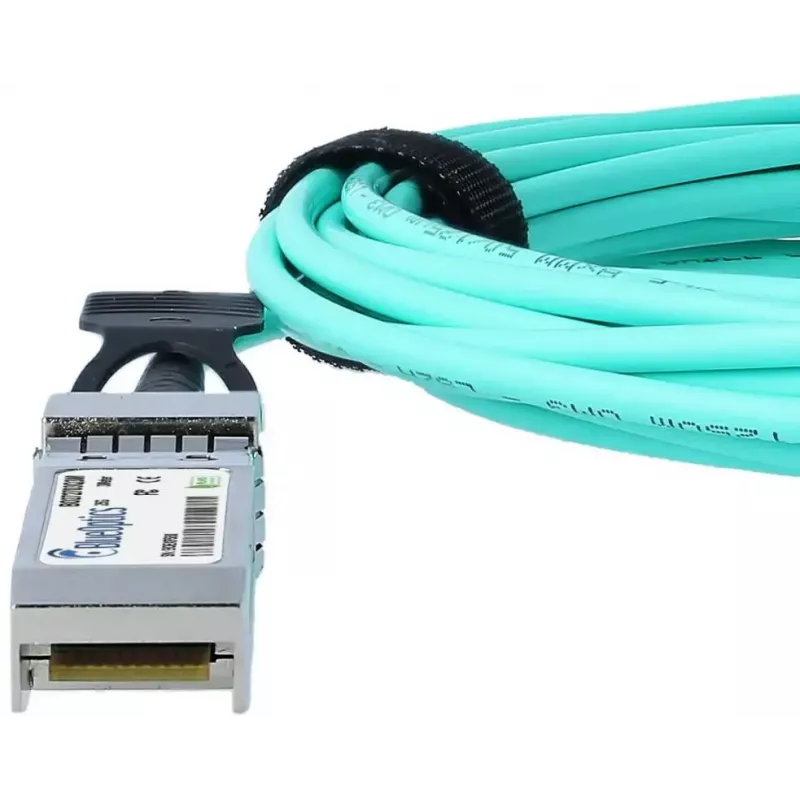 BlueOptics SFP28 aktyvus optinis kabelis UACC-AOC-SFP28-25M-BO, 25 m, SFP28–SFP28, aqua