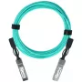 BlueOptics SFP28 aktyvus optinis kabelis UACC-AOC-SFP28-25M-BO, 25 m, SFP28–SFP28, aqua