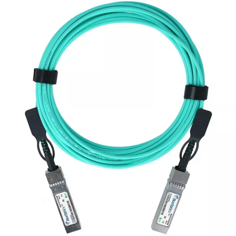 BlueOptics SFP28 AOC 25 m InfiniBand šviesolaidinis kabelis, SFP28 vyriška–vyriška jungtis, mėtų spalva