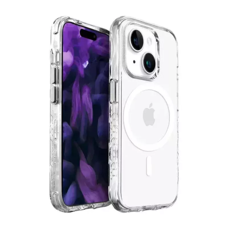 Mobiliojo telefono dėklas LAUT Crystal Matter X, skirtas Apple iPhone 15, skaidrus, tinka 15,5 cm (6,1 colio)