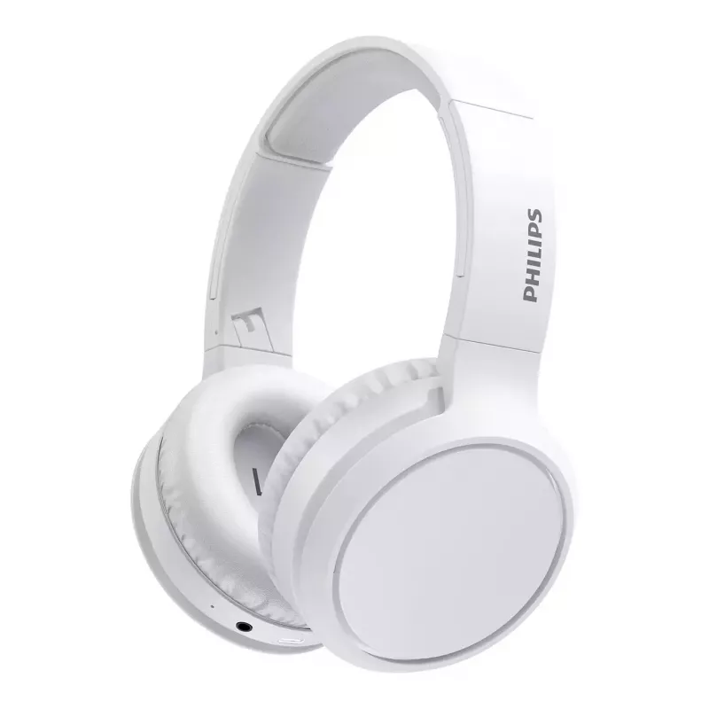 Philips 5000 serijos TAH5205WT/00 ausinės / ausinės su mikrofonu Belaidės Ant galvos Muzika USB Type-C Bluetooth Balta