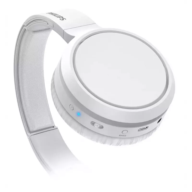 Philips 5000 serijos TAH5205WT/00 ausinės / ausinės su mikrofonu Belaidės Ant galvos Muzika USB Type-C Bluetooth Balta
