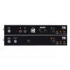 ATEN True 4K DP/HDMI optinis KVM 10 km, siųstuvas ir imtuvas, laidinis, 10000 m, 4096 x 2160 pikselių, juoda, metalas