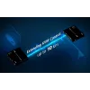 ATEN True 4K DP/HDMI optinis KVM 10 km, siųstuvas ir imtuvas, laidinis, 10000 m, 4096 x 2160 pikselių, juoda, metalas