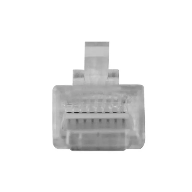ACT RJ45 (8P/8C) modulinė jungtis apvaliam kabeliui su vytos gijos laidais