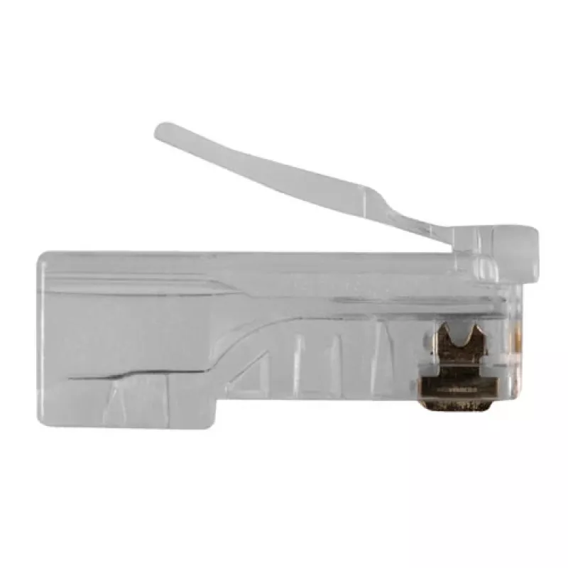 ACT RJ45 (8P/8C) modulinė jungtis apvaliam kabeliui su vytos gijos laidais