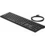 Klaviatūra HP Wired Desktop 320K — pilno dydžio USB, membraninė, juoda