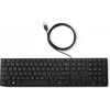 Klaviatūra HP Wired Desktop 320K — pilno dydžio USB, membraninė, juoda