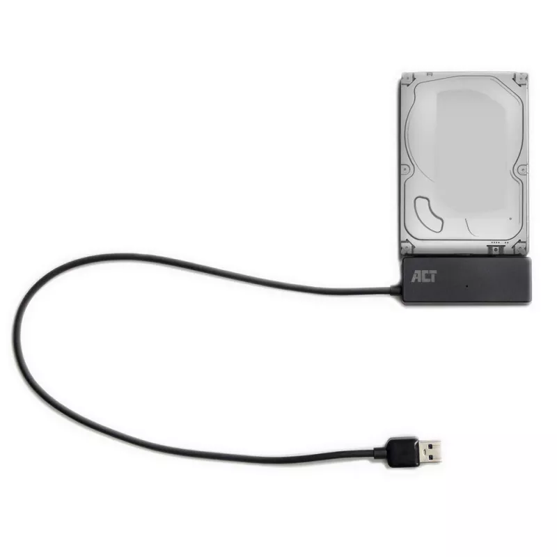 ACT USB 3.2 Gen1 į 2,5/3,5 colio SATA adapterio kabelis SSD/HDD