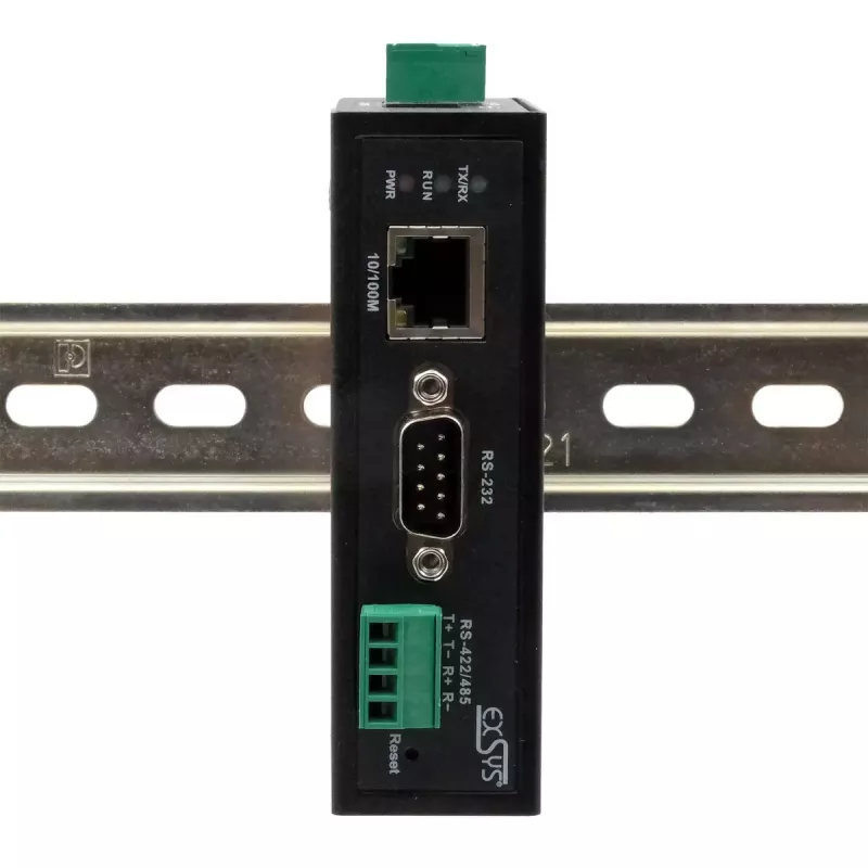 EXSYS EX-61001 nuoseklusis serveris RS-232/422/485 DC 12-48V