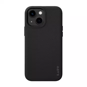 Apsauginis dėklas LAUT SHIELD, skirtas iPhone 15 (6,1 colio, juodas) — dėklas Apple iPhone 15