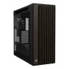 ASUS ProArt PA602 Wood Edition Modern Juoda – grūdinto stiklo skydas, midi bokštas, juoda, medis