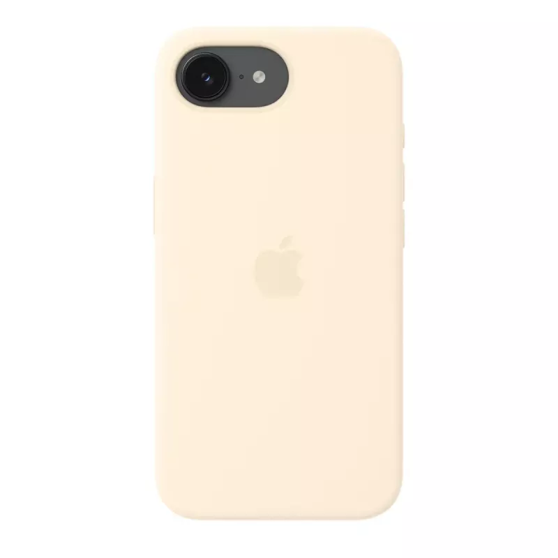 Silikoninis dėklas su MagSafe, skirtas Apple iPhone 17e — Vanilla, 6,1 colio (15,5 cm) ekranams
