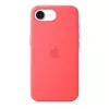 Silicone Case with MagSafe for Apple iPhone 17e — Bright Guava, tinka 6,1 colio (15,5 cm)