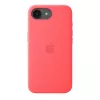 Silicone Case with MagSafe for Apple iPhone 17e — Bright Guava, tinka 6,1 colio (15,5 cm)