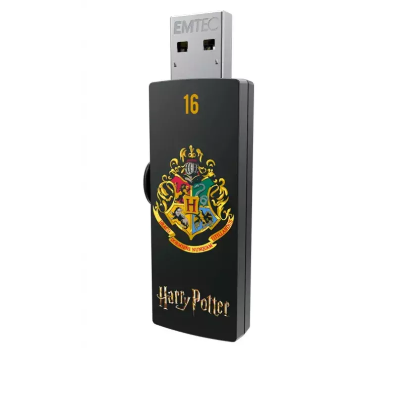 USB atmintukas EMTEC M730 16 GB — USB Type-A 2.0, slankiklis, juodas