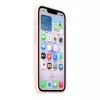 Silicone Case with MagSafe for iPhone 17e by Apple — Soft Pink, 6.1 colio (15.5 cm) ekranui