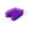 Patikimas Basic Purple Durable Basic A4 laiškų ir popieriaus laikymo dėklas