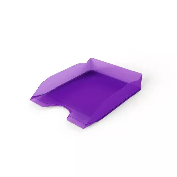Patikimas Basic Purple Durable Basic A4 laiškų ir popieriaus laikymo dėklas