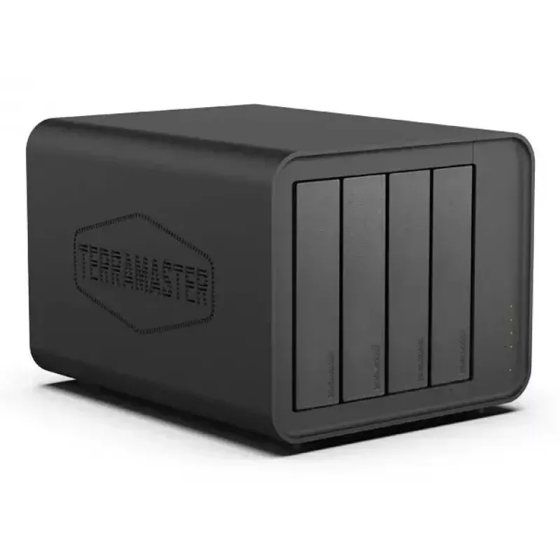 TerraMaster D8 HYBRID disko masyvas Stalinio tipo Juoda 4 vietų HDD SSD