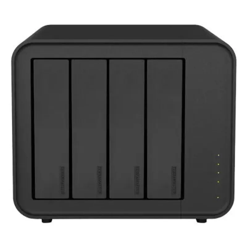 TerraMaster D8 HYBRID disko masyvas Stalinio tipo Juoda 4 vietų HDD SSD