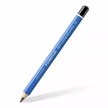 Pieštukas Staedtler 100J 2B, mėlynas lakas, 5,3 mm grafito strypelis, 1 vnt.