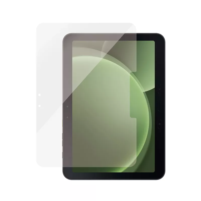 Apsauginė plėvelė PanzerGlass, skirta Samsung Galaxy Tab Active5 Pro — Ultra-Wide Fit, grūdintas stiklas / PET, permatoma