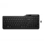 Belaidė viso dydžio klaviatūra HP 475 — dviejų režimų RF belaidė + Bluetooth, membraninė, juoda