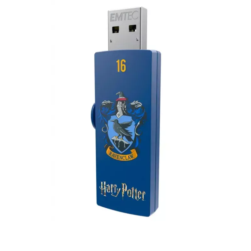 USB atmintukas EMTEC M730 Harry Potter 16 GB, USB Type-A 2.0, slankioji konstrukcija, mėlynas