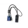 Vertiv Avocent MPUIQ-VMCHS kabelio sąsajos / lyties adapteris VGA (D-Sub) USB 2.0 juoda, mėlyna