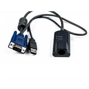 Vertiv Avocent MPUIQ-VMCHS kabelio sąsajos / lyties adapteris VGA (D-Sub) USB 2.0 juoda, mėlyna