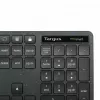 Targus EcoSmart AKB874UK klaviatūra Universali USB QWERTY UK English Juoda