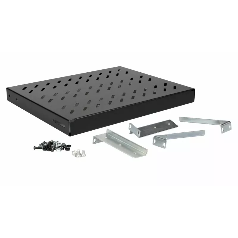 Stovo lentyna Equip Variable Shelf 19' 1U 350MM juoda