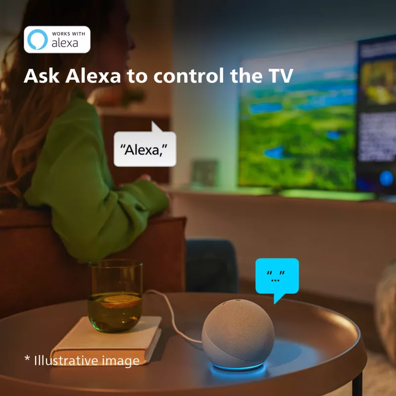 Philips 7600 serijos 75PUS7608/12 TV 190,5 cm (75 colių) 4K Ultra HD išmanusis televizorius Wi-Fi antracito, pilka