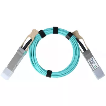 Šviesolaidinis InfiniBand kabelis BlueOptics P06153-B23-BO QSFP56 į QSFP56 10 m oranžinis