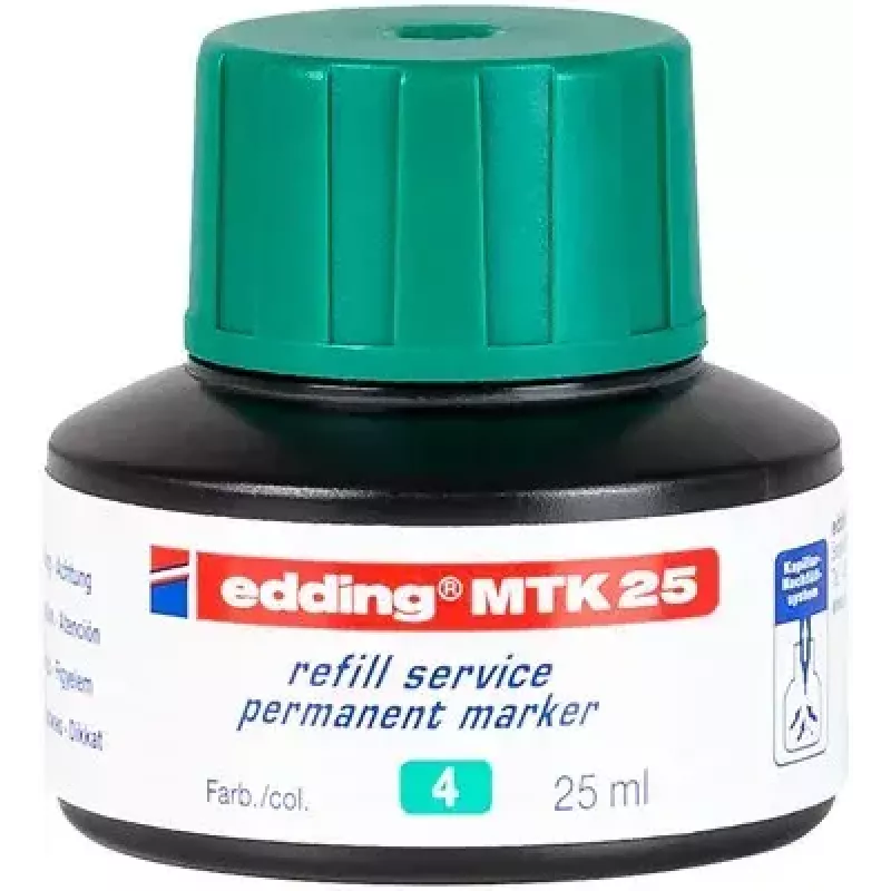Markerio papildymas Edding MTK 25 žalias 25 ml